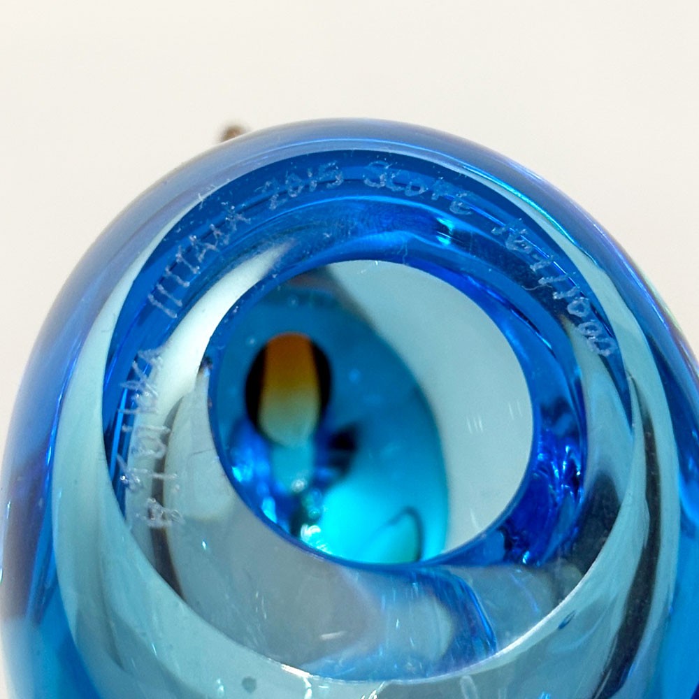 イッタラ iittala イッタラバード シエッポ Sieppo スカイブルー × セビリアオレンジ 2015年 167/1000 箱&テキスタイル付 オイバ・トイッカ SCOPE別注 ●