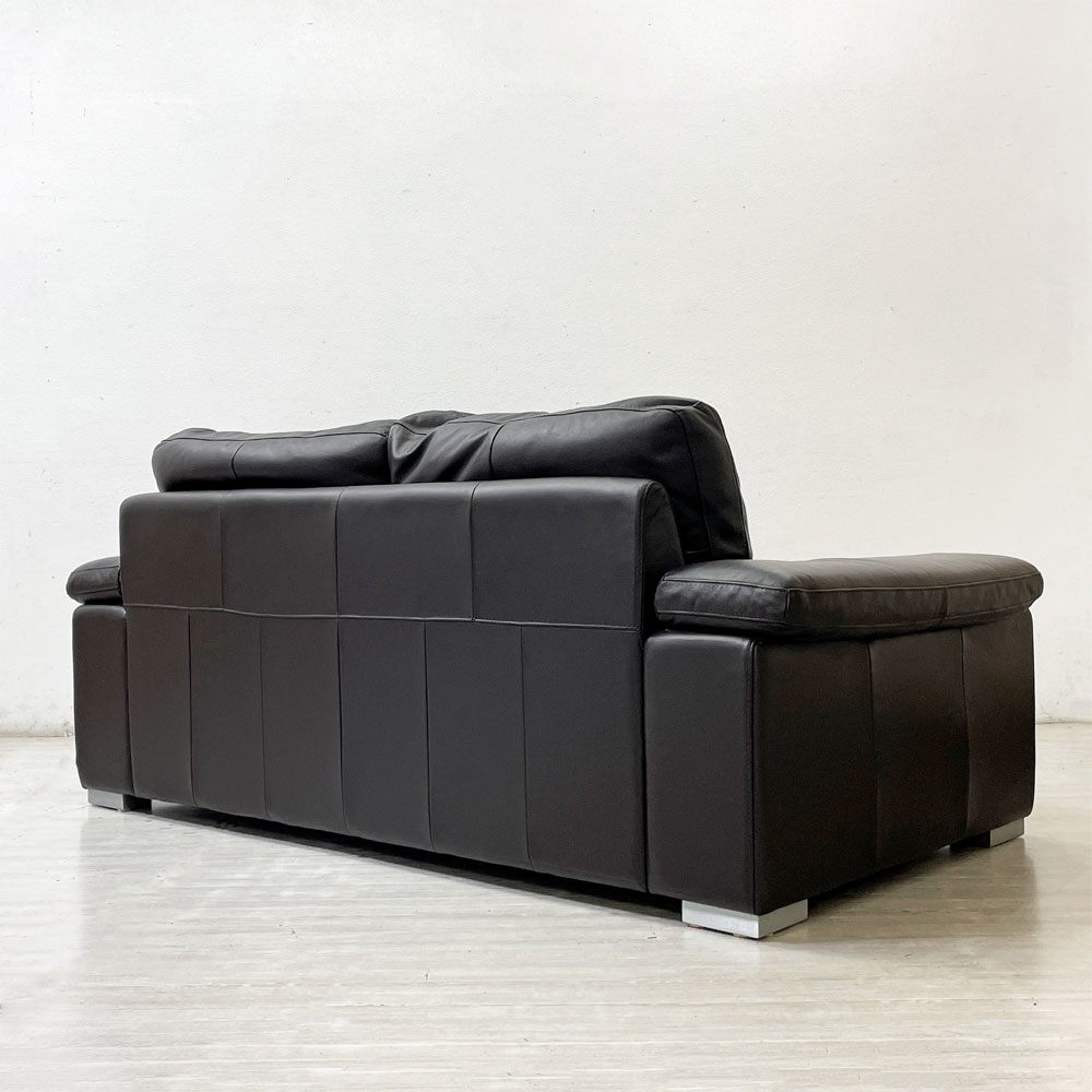 アクタス ACTUSギャラリーM GalleryM カナル KANAL 3シーターソファ 本革 ムスタリング Musterring ドイツ ●