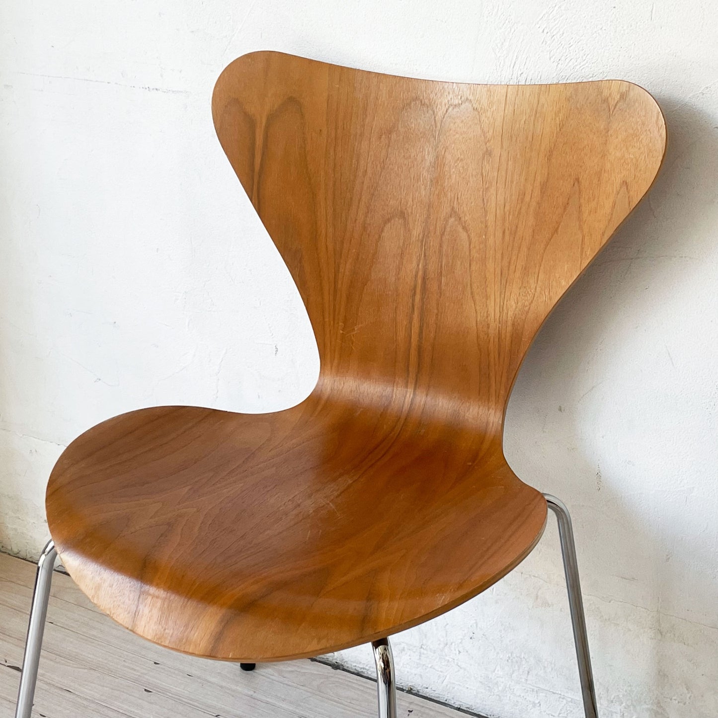 フリッツハンセン Fritz Hansen セブンチェア Seven Chair ダイニングチェア アルネヤコブセン Arne Jacobsen ウォールナット材 北欧家具 D ★