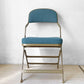 クラリン CLARIN フォールディングチェア FOLDING CHAIR フルクッション 折り畳み ティールカラー US家具 P.F.S.取扱 定価￥30,800- ★