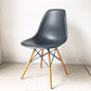 ヴィトラ Vitra サイドシェルチェア ブラック ドゥエルレッグ ポリプロピレン C&R イームズ ミッドセンチュリーモダン ★