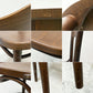 トン TON トーネット THONET No.054 ビーチ材 ベントウッドチェア ダイニングチェア カフェチェア パネルバック ベントウッド チェコ 曲木椅子 ●