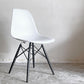 ハーマンミラー HermanMiller サイドシェルチェア ドゥエルレッグ ブラック×エボニー ポリプロピレン製 イームズ ミッドセンチュリー ■