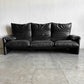 カッシーナイクスシー Cassina ixc. 675-3P マラルンガ MARALUNGA 3Pソファ 3人掛け 総本革張り ブラック ヴィコ・マジストレッティ w235cm 参考価格約298万円の品 〓