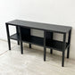 クレイト＆バレル Crate&Barrel バロネット Baronet コンソールシェルフ 収納棚 W152.5cm USA 米国 モダンデザイン ●