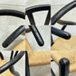 カールハンセン＆サン Carl Hansen & Son CH24 Yチェア ブラックラッカー × ペーパーコード オーク材 レザークッション付属 座面高43cm ハンス・J・ウェグナー 北欧 デンマーク ●