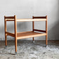 デンマーク ビンテージ Danish Vintage オーク材 ワゴン トローリー 2段 キャスター付き W71.5cm 北欧家具 北欧ビンテージ ■
