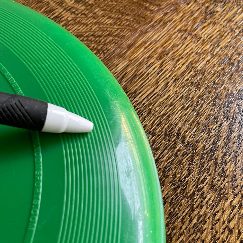 プラダ PRADA フライングディスク Flying Disc フリスビー グリーンカラー スポーツ レジャー ♪
