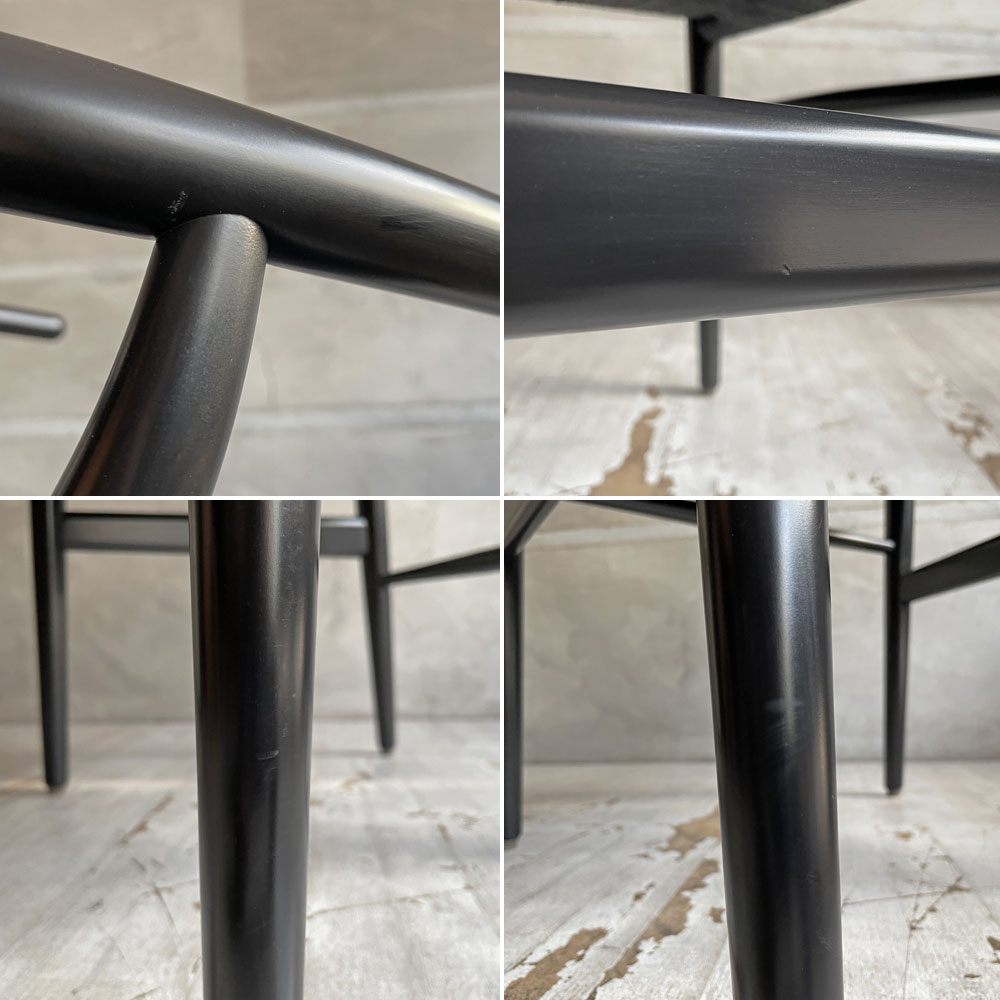 カールハンセン＆サン Carl Hansen & Son CH24 Yチェア ブラックラッカー×ブラックペーパーコード ビーチ材 ハンス・J・ウェグナー デンマーク 北欧家具 ♪