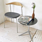 フリッツハンセン Fritz Hansen リトルフレンド LITTLE FRIEND サイドテーブル ブラック×クローム キャスパー・サルト 定価￥163,900- ★