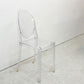 カルテル Kartell ビクトリア ゴースト Victoria Ghost クリスタル ダイニングチェア フィリップ・スタルク Philippe Starck イタリアモダン B ●