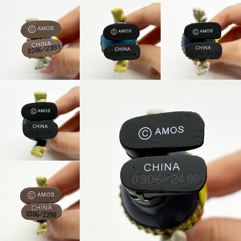 ジェームス・ジャービス James Javes アモストイ AMOS TOY インクラウド IN-CROWD Forever Sensible M.C. フィギュアセット 6体入り プラスチック製 2003年 イギリス 廃番 希少 ●
