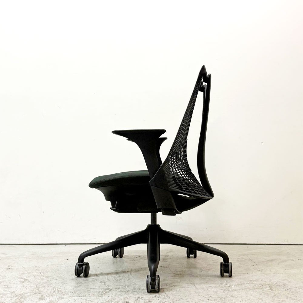 ハーマンミラー Herman Miller セイルチェア SAYL Chair デスクチェア ブラック 旧モデル イヴ・ベアール B ●