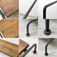 ヒロファニチャー hiro furniture アイアンｘオーク材 ハンガーラック インダストリアルデザイン 工業系 ●