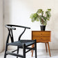 カールハンセン＆サン Carl Hansen & Son CH24 Yチェア ブラックラッカー×ブラックペーパーコード ビーチ材 ハンス・J・ウェグナー デンマーク 北欧家具 ★