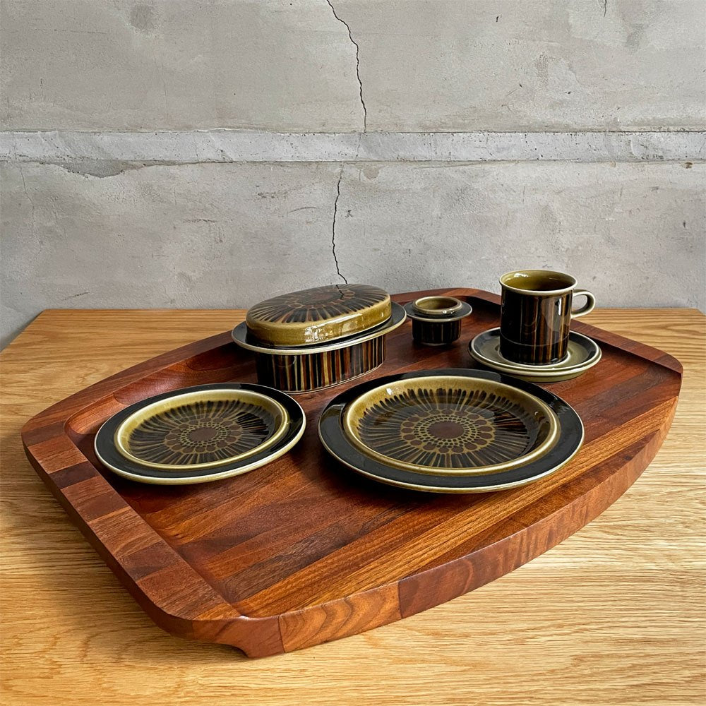 グラッドマーク Gladmark Burbank California カッティングボード トレイ ブラックウォールナット無垢集成材 USビンテージ ミッドセンチュリー ♪