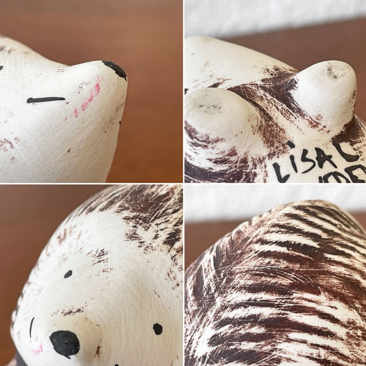 ケラミックスタジオグスタフスベリ KERAMIK STUDION GUSTAVSBERG ハリネズミ HEDGEHOG イギー IGGY 陶製フィギュリン リサラーソン Lisa Larson スウェーデン 北欧 ◇