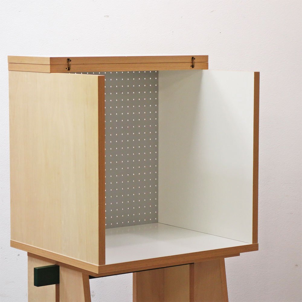 リビングハウス LIVING HOUSE オコモリ OKOMORI デスク プラウウッド ナチュラルテイスト 廃番品 ●