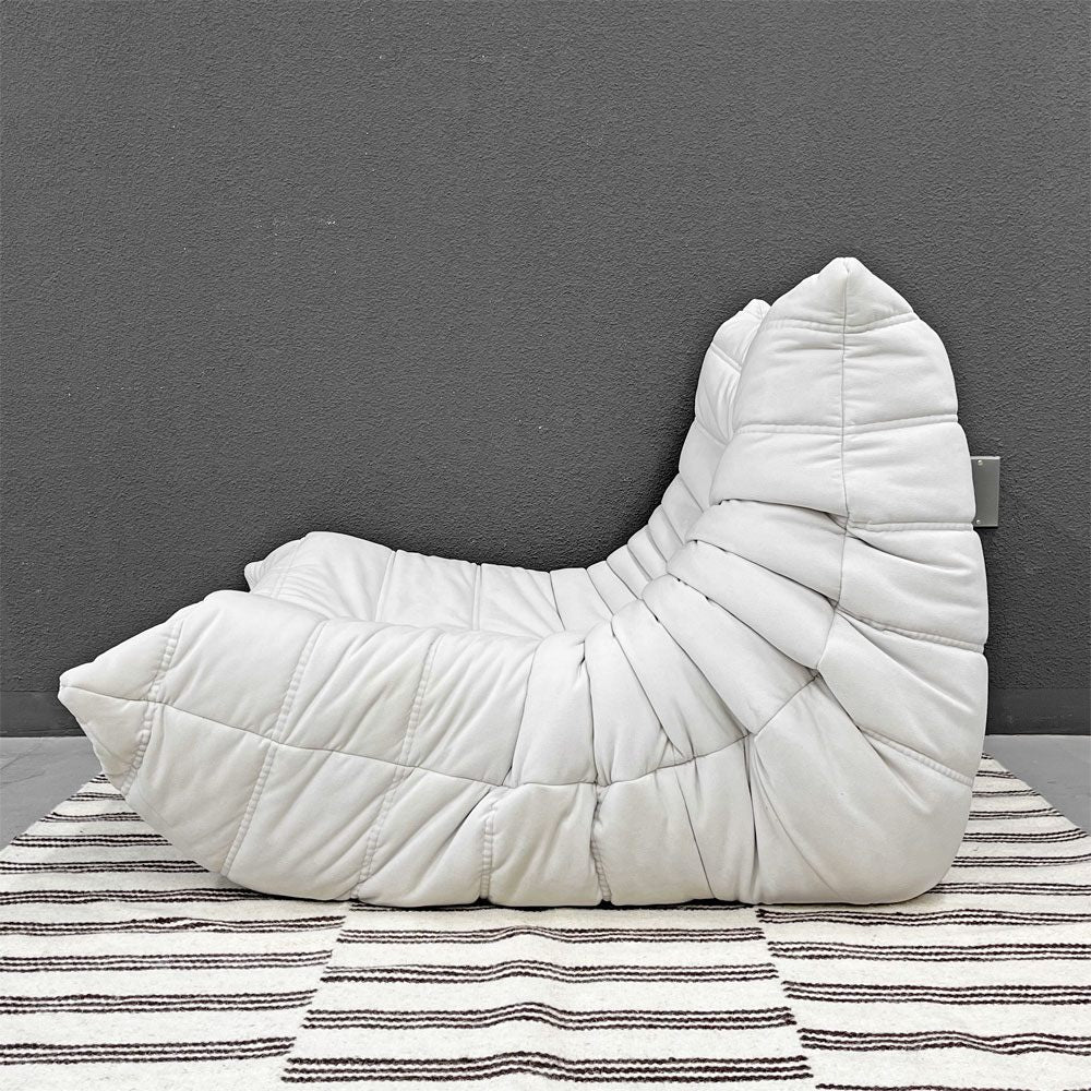 リーンロゼ ligne roset トーゴ TOGO 1P ソファ ウルトラスエード 美品 ミッシェルデュカロワ 〓