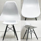 ハーマンミラー HermanMiller サイドシェルチェア ドゥエルレッグ DSW アルパイン × エボニー ポリプロピレン製 イームズ ミッドセンチュリー  C ●