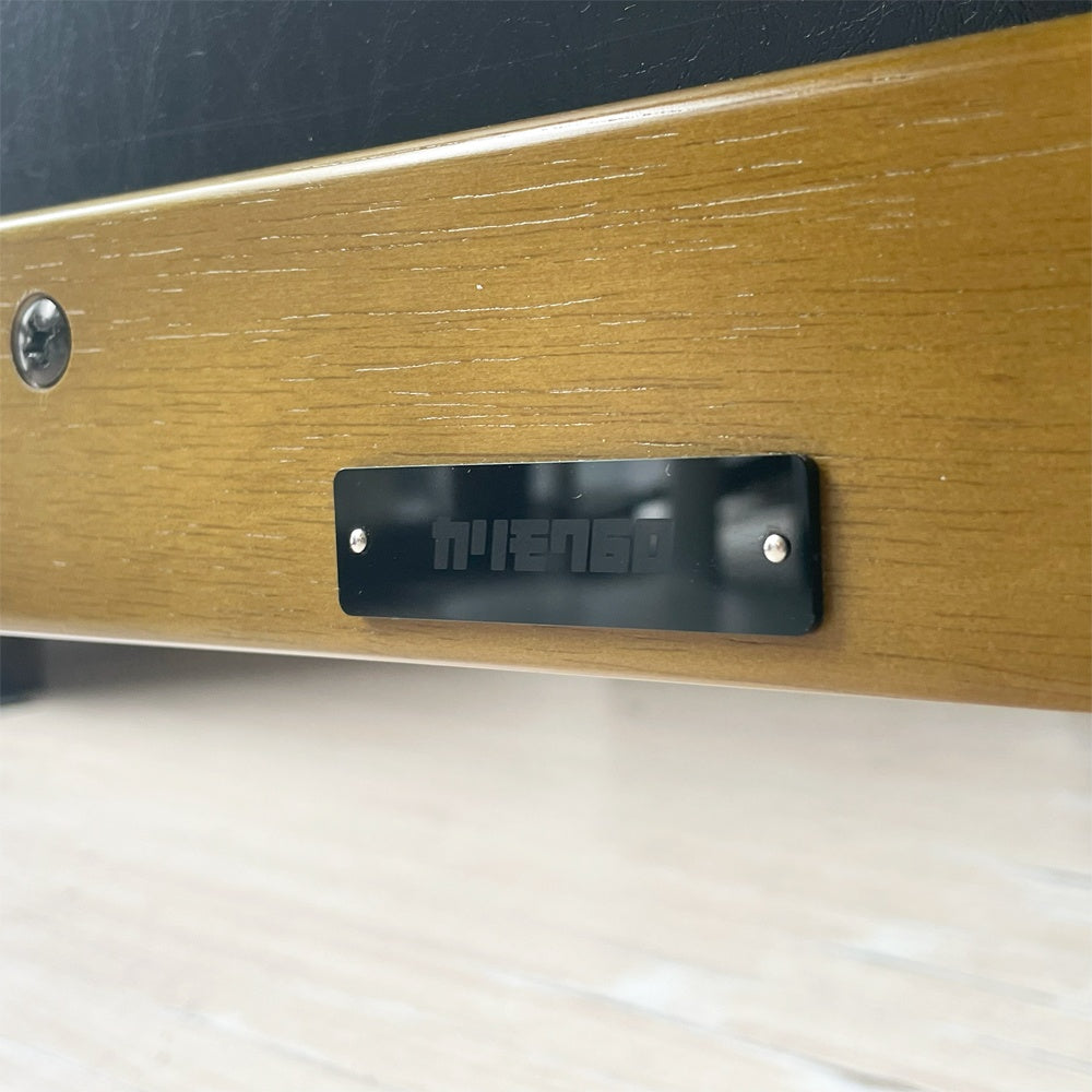 カリモク60 karimoku60 ロクマル Kチェア 2シーター ソファ スタンダードブラック ミッドセンチュリー 国産家具 ★