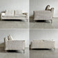 アイラーセン eilersen ストリームライン ソファ STREAMLINE SOFA 2-2.5シーター W180cm フットスツール オットマン 2点セット イェンス・ユール・アイラーセン Jens Juul Eilersen Eランク生地 ホワイト系色 参考価格￥674,300- 〓