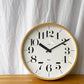 タカタレムノス Lemnos リキクロック Riki Clock Lサイズ 35.4㎝ 掛け時計 アナログ ウォールクロック 渡辺力 グッドデザイン賞 定価 \16,500- ◇