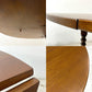 オールドチャーム Old Charm オーク材 オーバル天板 ゲートレッグテーブル 英国家具 ロクロ脚 ●