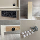 モンタナ MONTANA システムシェルフユニット SYSTEM SHELF UNIT アイボリー 4ユニット キャビネット 木製扉キャビネット2種+ドロワー+ベース デンマーク ♪