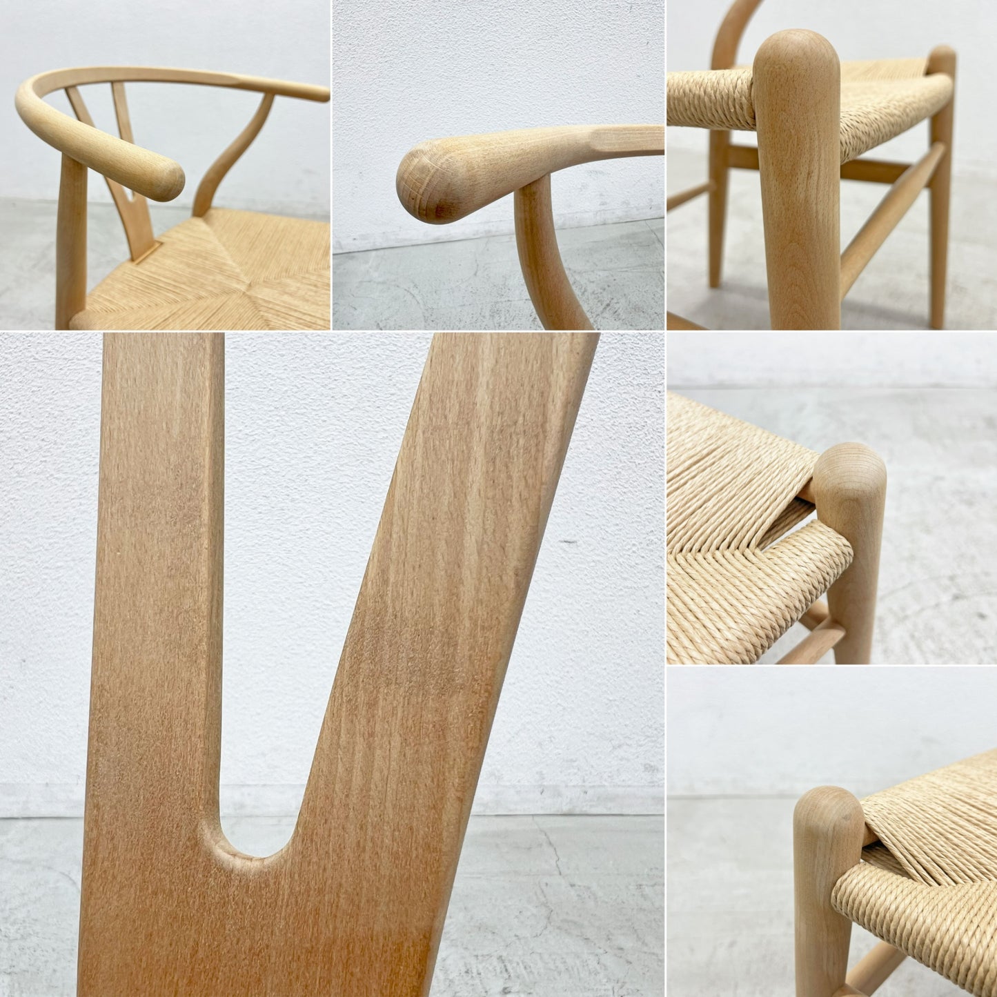 カールハンセン&サン Carl Hansen & Son CH24 Yチェア ハンス・J・ウェグナー ビーチ材 ソープフィニッシュ 座面張替 日本仕様サイズ 〓