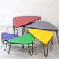 カッシーナ Cassina 519 PETALO ペタロ ローテーブル ネストテーブル 5pcs シャルロット・ペリアン Charlotte Perriand ●
