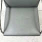 ノル ノール Knoll ブルーノ brno アームチェア チューブラー 合皮レザー グレー系カラー ミースファンデルローエ カンチレバー ●