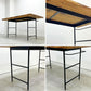 杉山製作所 ファクト L ワークテーブル FACT L WORK TABLE ダイニングテーブル W140cm 杉古材 アイアン インダストリアルデザイン ●