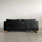 アクタス ACTUS ファイブバイファイブ five by five S1378 2.5シーターソファ W195cm 本革 ブラックレザー 廃番 〓