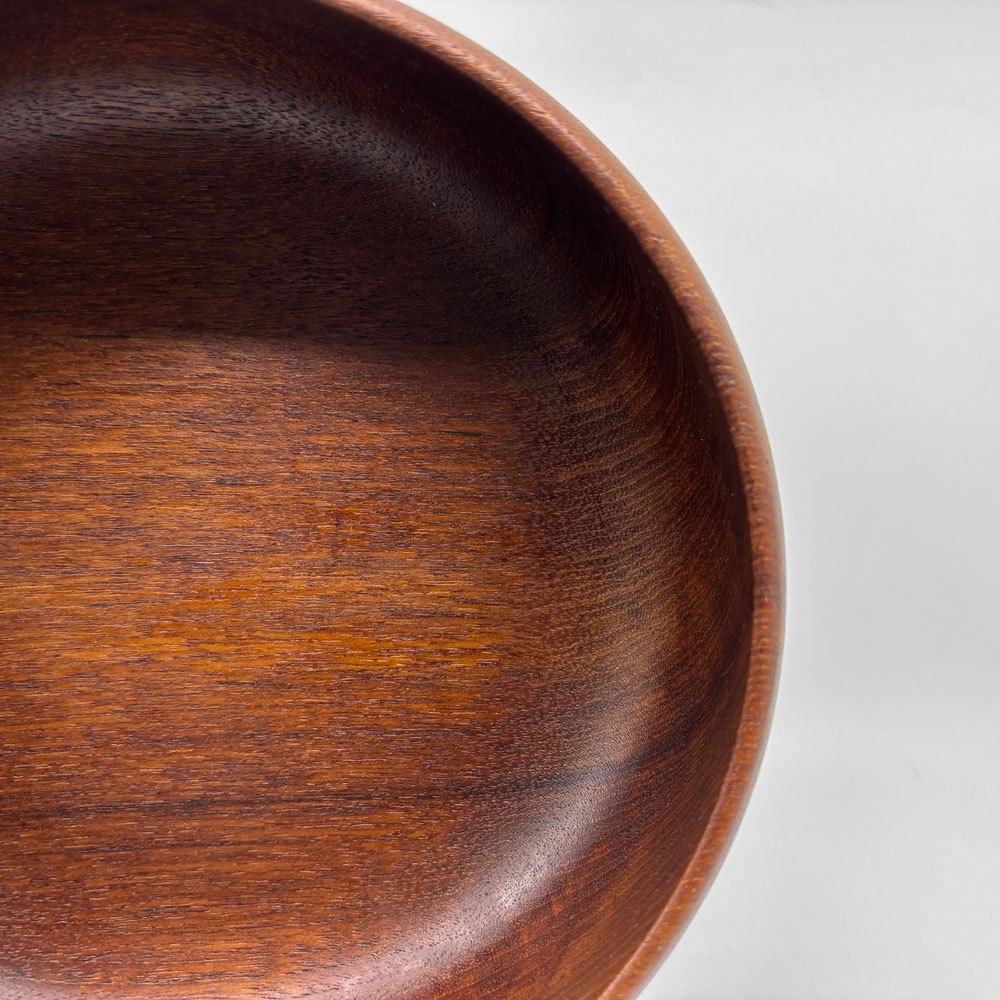 LAURIDS LONBORG Bangkok チーク材 ボウル Φ22cm デンマーク ビンテージ 北欧食器 ●