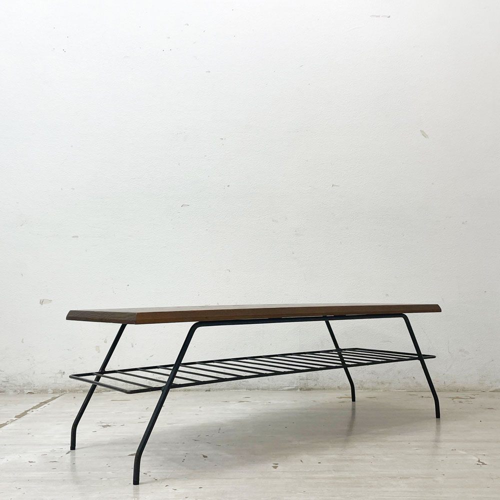 アクメファニチャー ACME Furniture ベルズ BELLS FACTORY COFFEE TABLE ファクトリーコーヒーテーブル ローテーブル W120cm アッシュ材 廃番 ●
