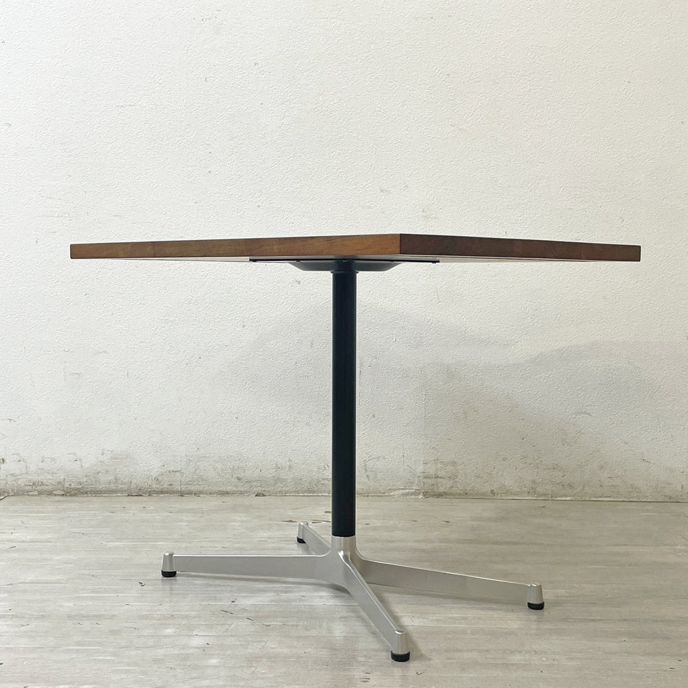 グリニッチ greeniche カフェテーブル Cafe Table 800×600×610 ウォールナット無垢材 Xレッグ ●