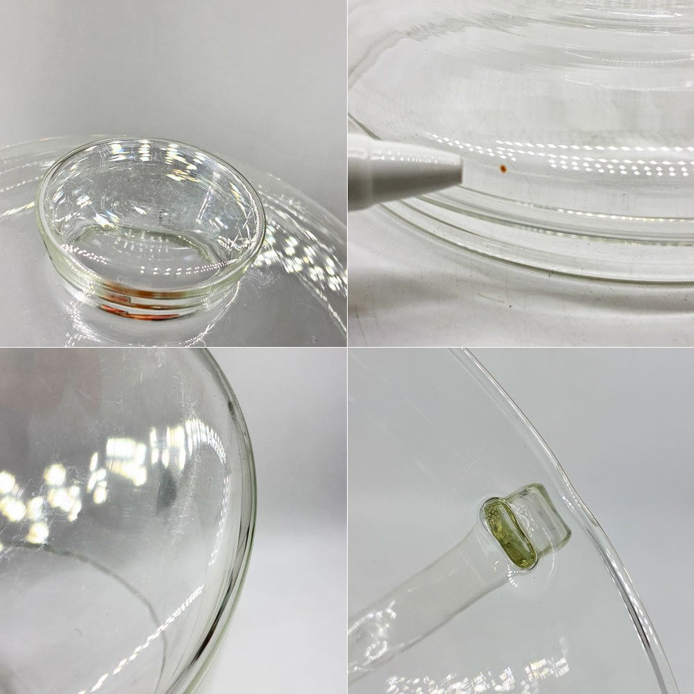 ショット・マインツ SCHOTT MAINZ イエナグラス ガラス ティーポット 蓋付 ドイツビンテージ ●