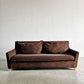 リラックスフォーム RELAX FORM サボン SAVON 3人掛けソファ W188cm カバーリングファブリック ブラウン系 カタログ合計定価￥132,000- 〓
