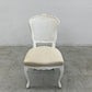 サラグレース Sarah Grace SGD デビュー ダイニングチェア DEBUT DINING CHAIR CHARM BD WHITE&NATURAL LINEN ラタンバック アンティーク風 オーク材 参考価格約55,000円 D〓