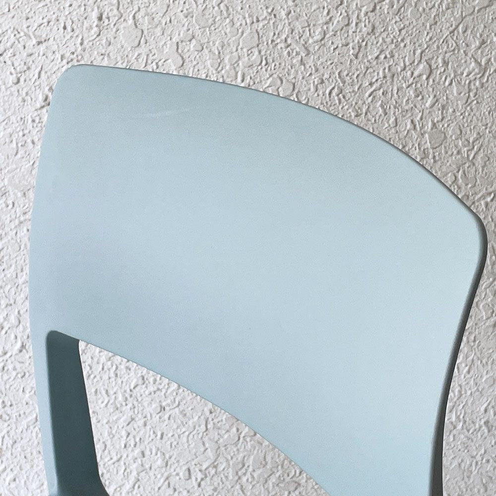 ヴィトラ Vitra ティプトン Tip Ton ワークチェア ダイニングチェア デスクチェア アイスグレー スタッキング チルト機能 定価￥42,900- C ◇