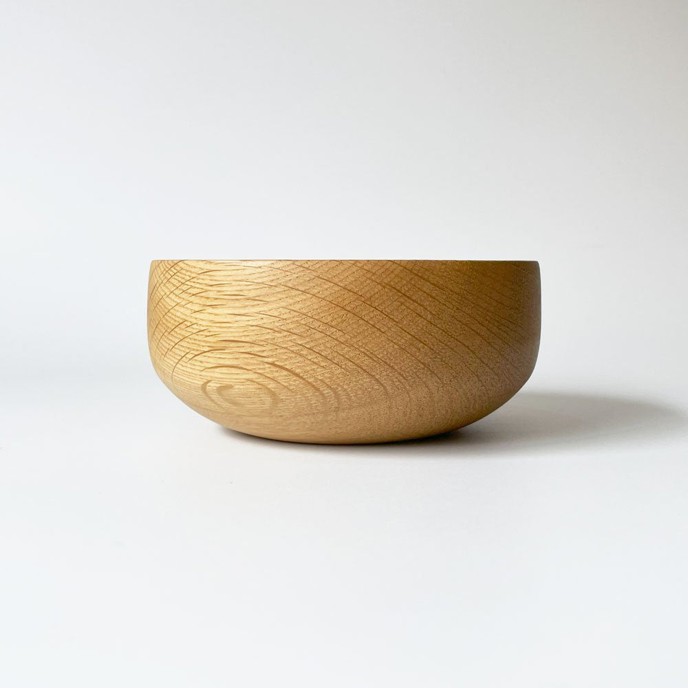 イイホシユミコ Lugn woodbowl W135×H60mm 現代作家 箱付き 美品 ★