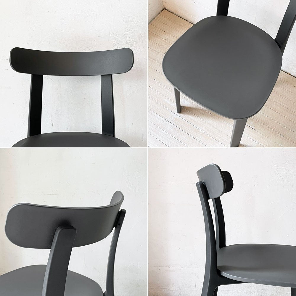 ヴィトラ Vitra APC オールプラスチック チェア All Plastic Chair ジャスパー モリソン Jasper Ｍorrison グラファイトグレー ① ★