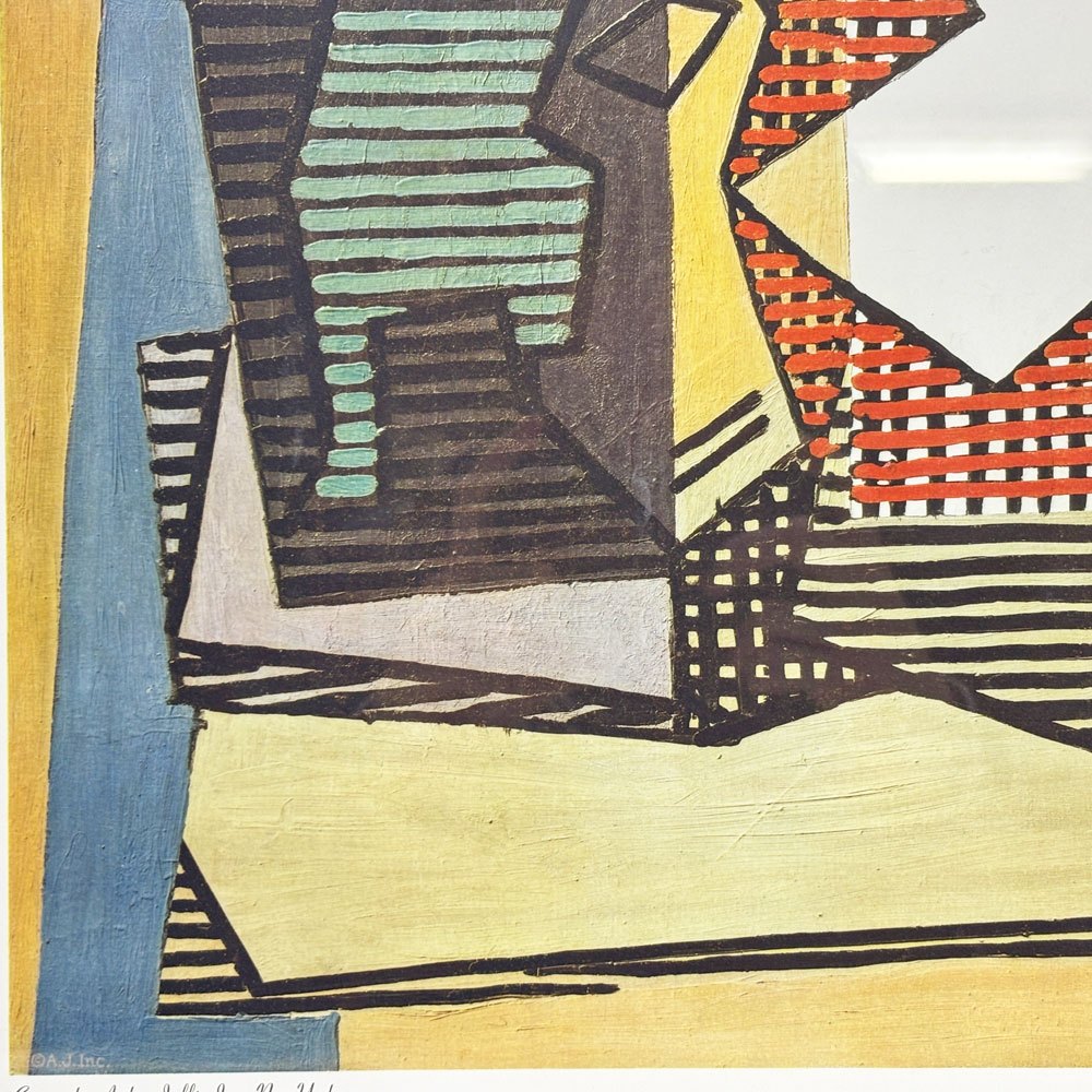パブロ・ピカソ Pablo Picasso 静物 still life ポスター 油彩画 額装品 オールポスター製 ●