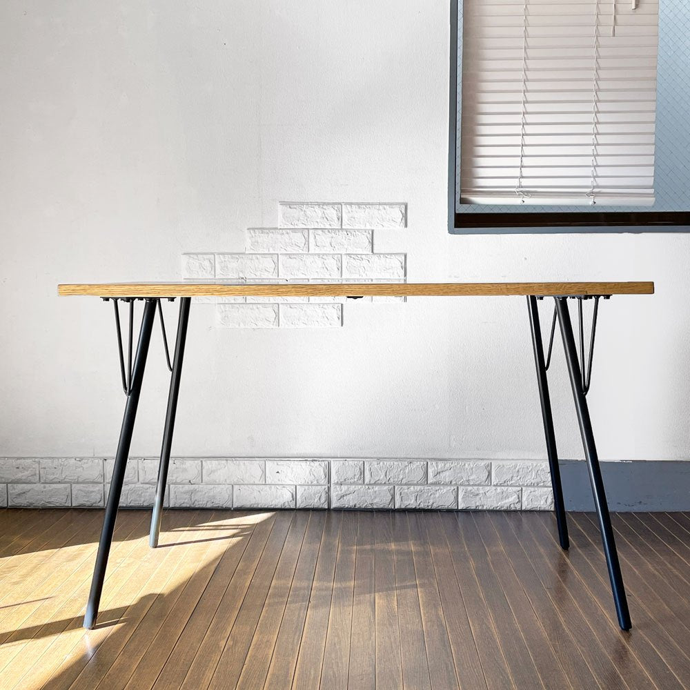 アクメ ファニチャー ACME Furniture グランビュー ダイニングテーブル GRAND VIEW Dining table オーク無垢材 Sサイズ インダストリアルデザイン ◎