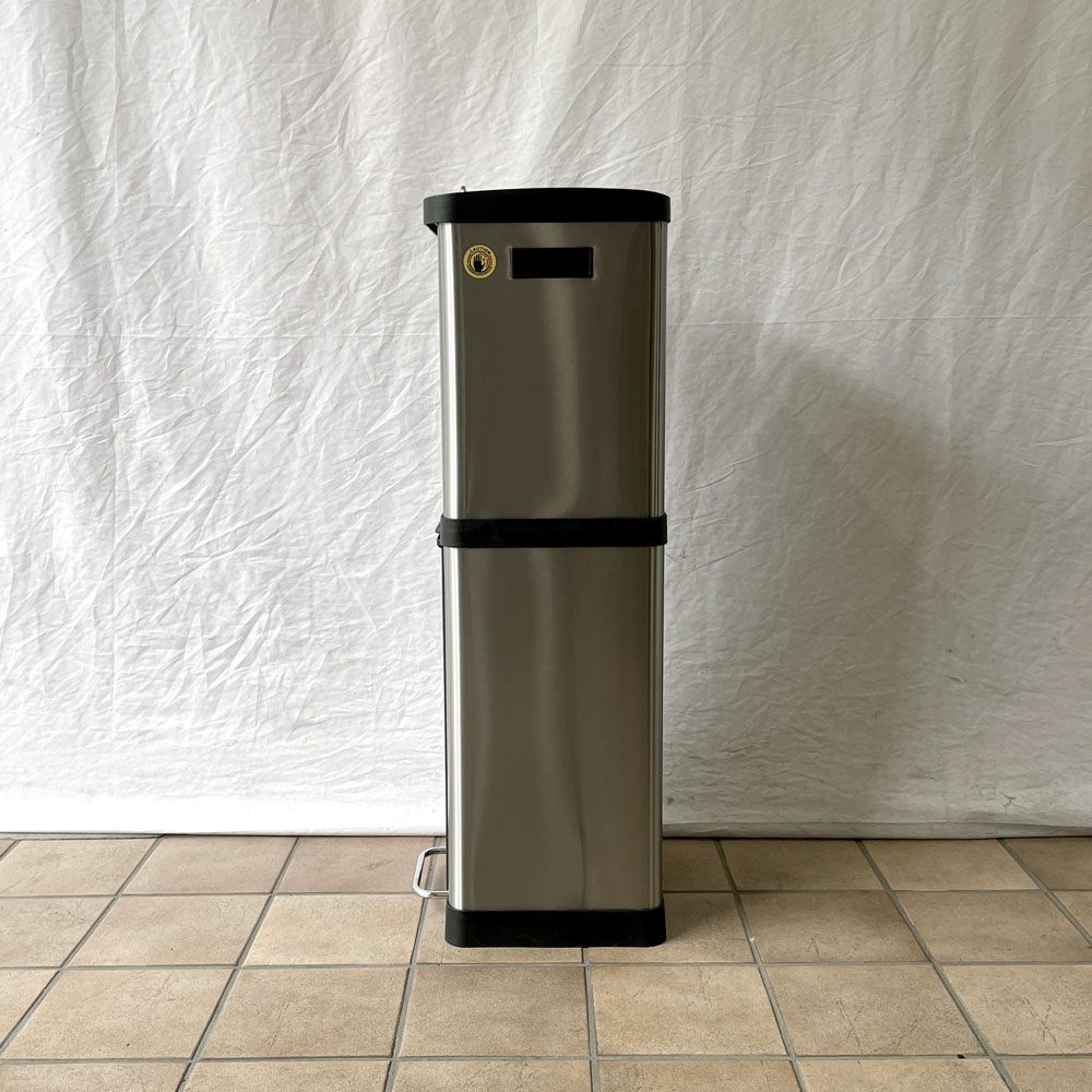 ダルトン DULTON ダストボックス ゴミ箱 2段分別 18L & 20L ステンレス スタイリッシュ モダン ◇