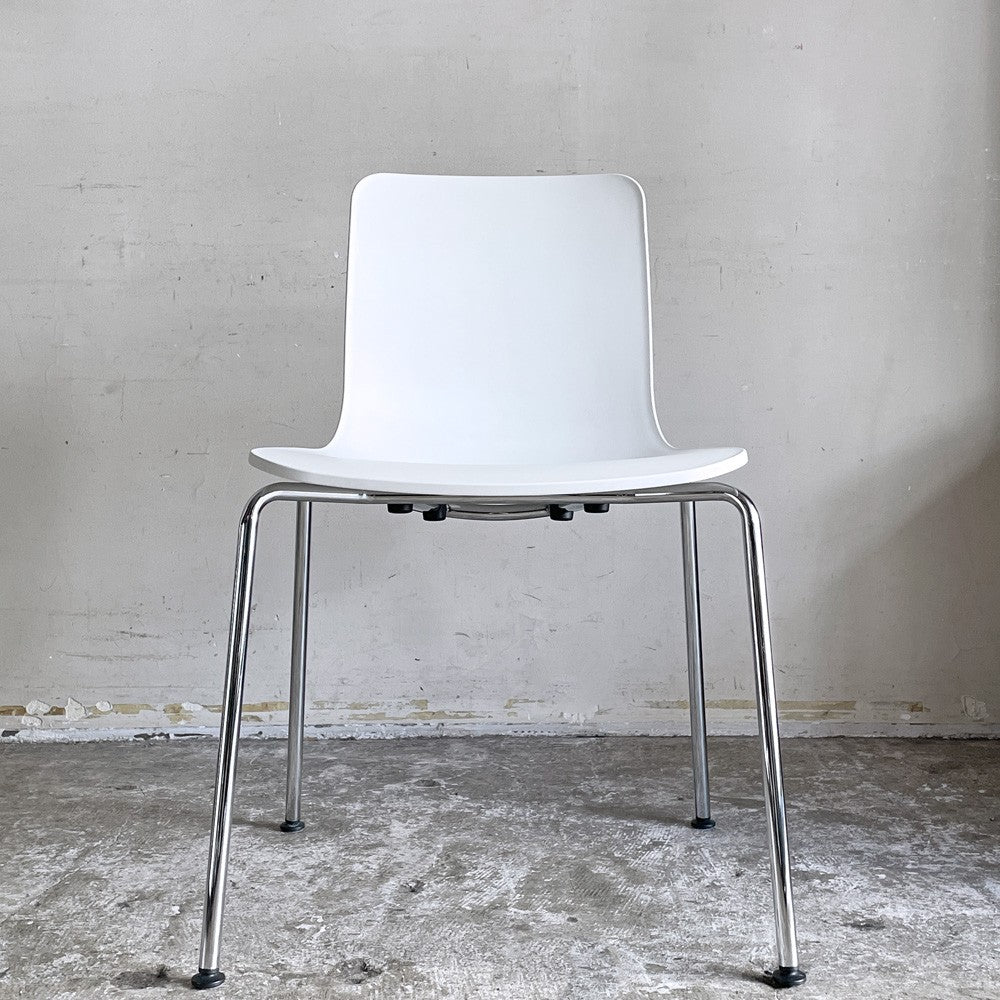 ヴィトラ vitra ハル チューブ HAL Tube サイドチェア ダイニングチェア ホワイト パウダーコート スチール脚 屋外使用可 ジャスパー・モリソン A ■
