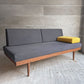カーフ karf モジュラー ソファベッド Modular Sofa Bed W160 タイプA サイドクッション付き デイベッド 2Pソファ 2人掛け フルカバーリング ウォールナット材 参考定価￥324,500～ ♪