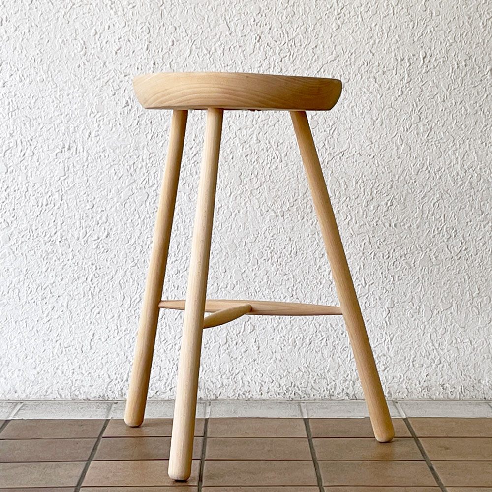 ワーナー Werner シューメーカーチェア Shoemaker Chair NO.69 スツール ビーチ材 ソープ仕上げ ラーズ・ワーナー ◇