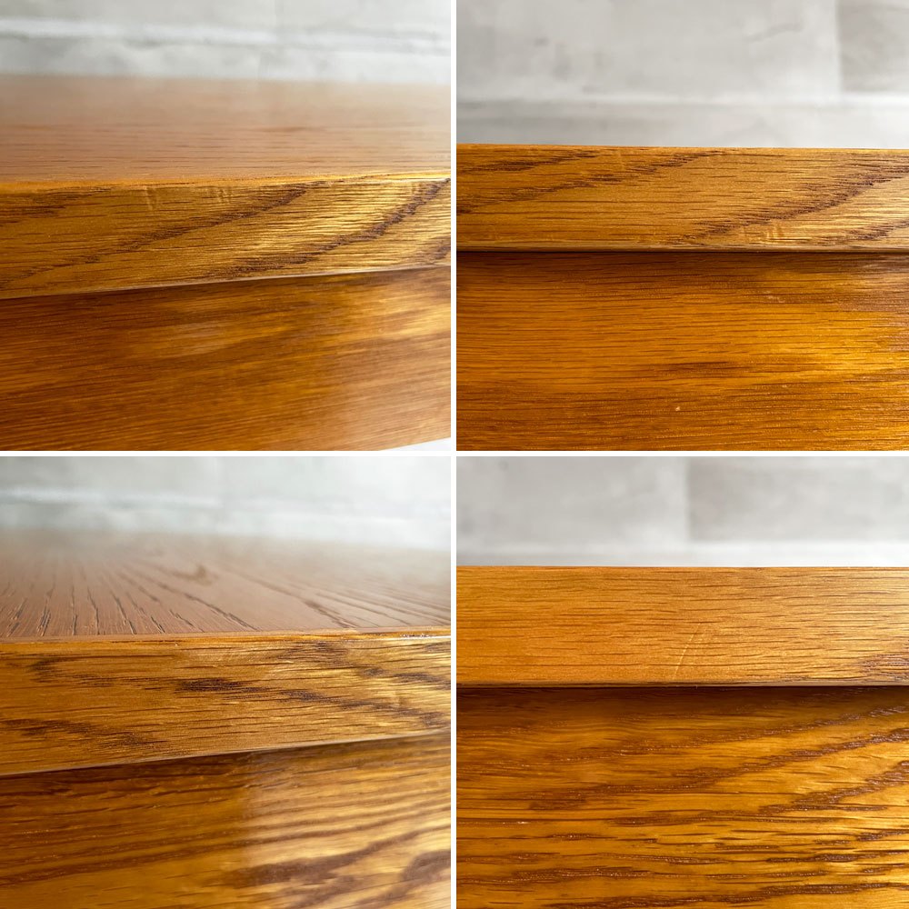 スタンダードトレード STANDARD TRADE DSK-04B ダイニングテーブル デスク オーク材 W120 廃番 ♪